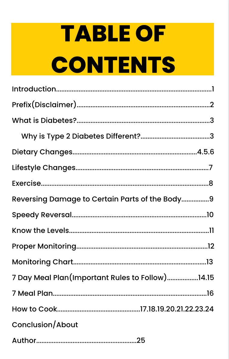 Reversing Your Type 2 Diabetes (Ebook)