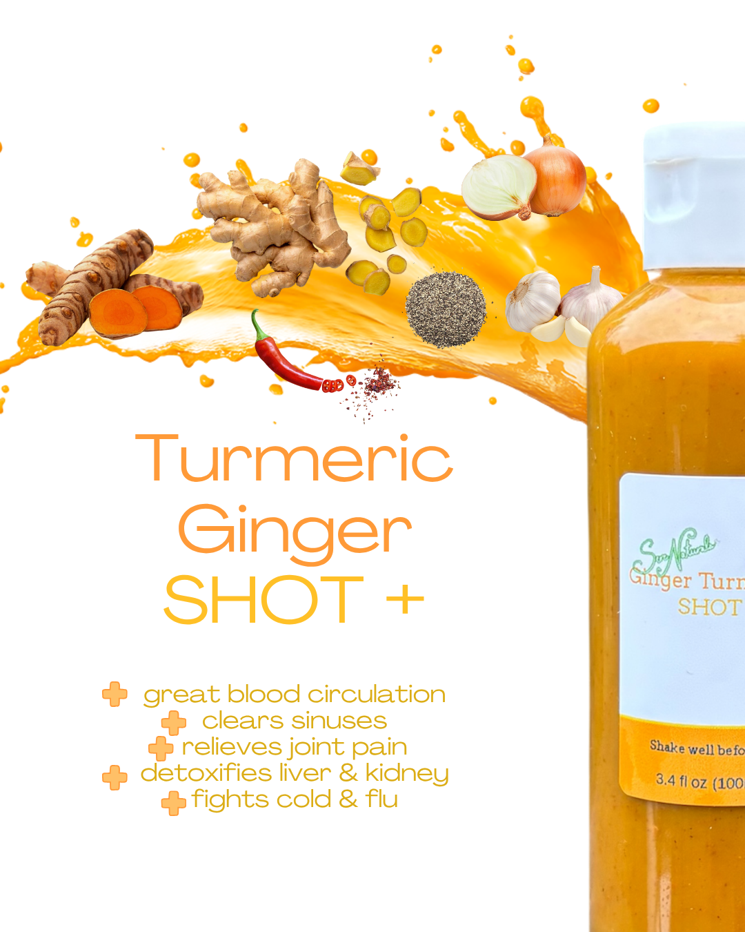 Turmeric Ginger Shot +